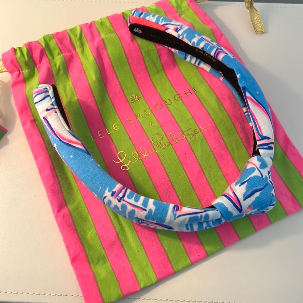 Lilly Pulitzer x Lele Sadoughi headband